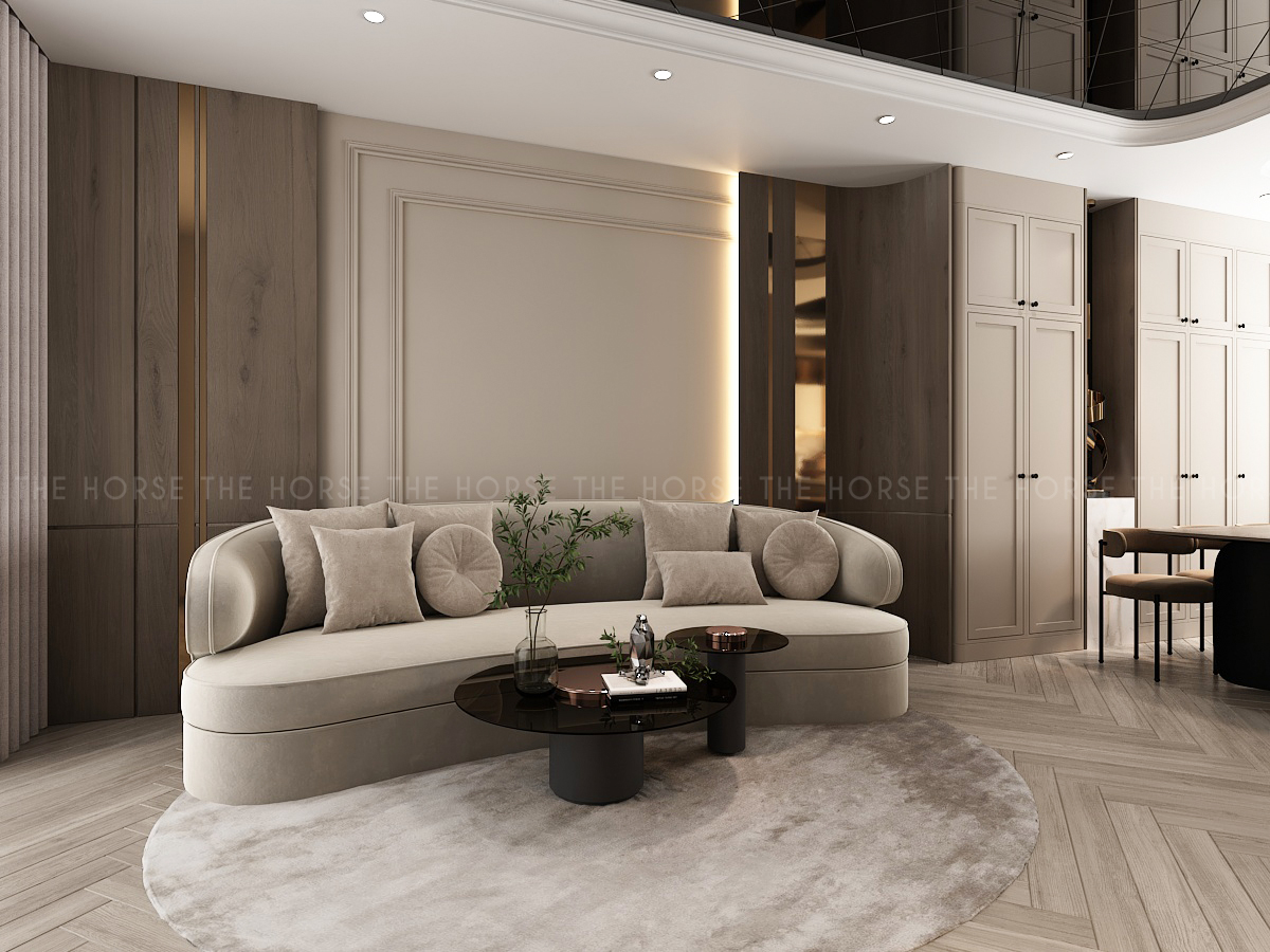 Phòng cách tối giản