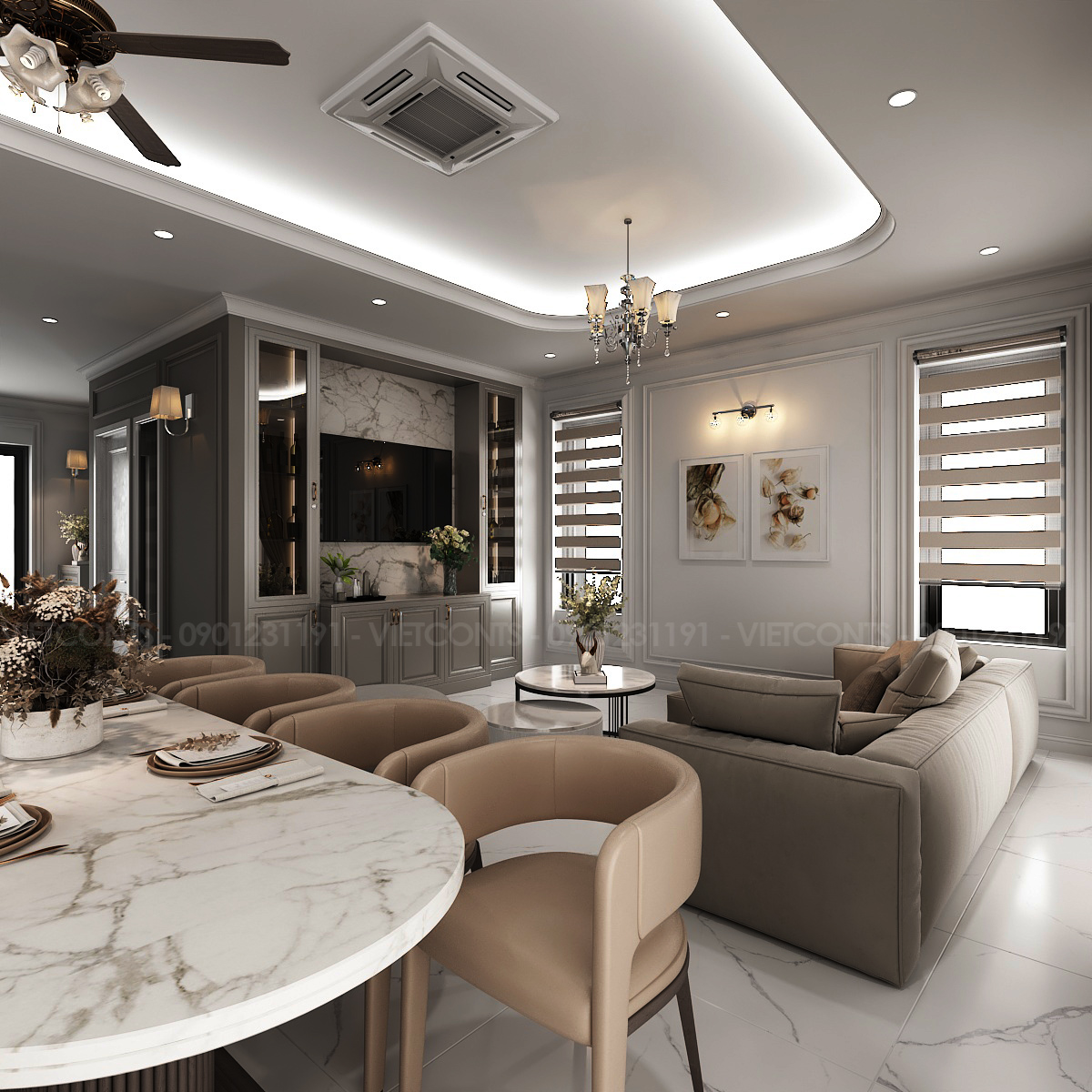 Phong cách cổ điển hiện đại