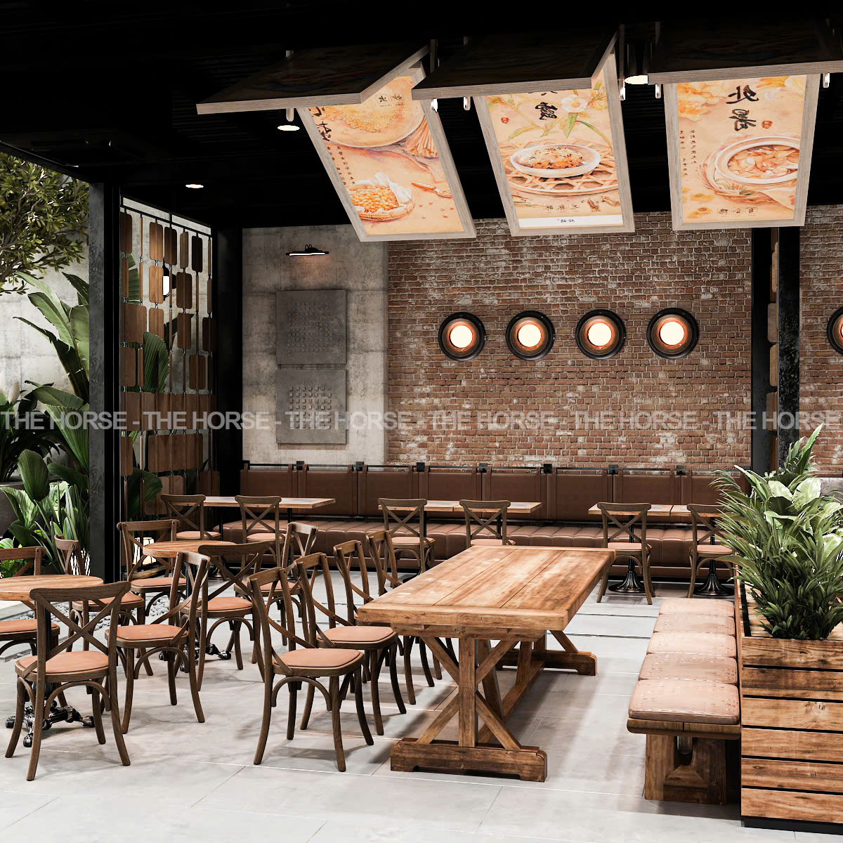 Thiết kế nội thất nhà hàng