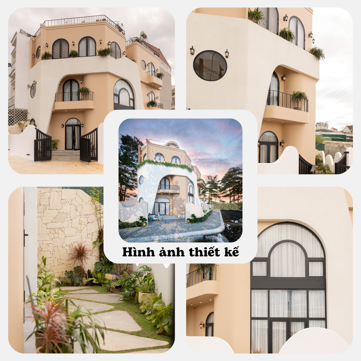 KHỐI NHÀ – TỔNG THỂ KIẾN TRÚC HIỆN ĐẠI