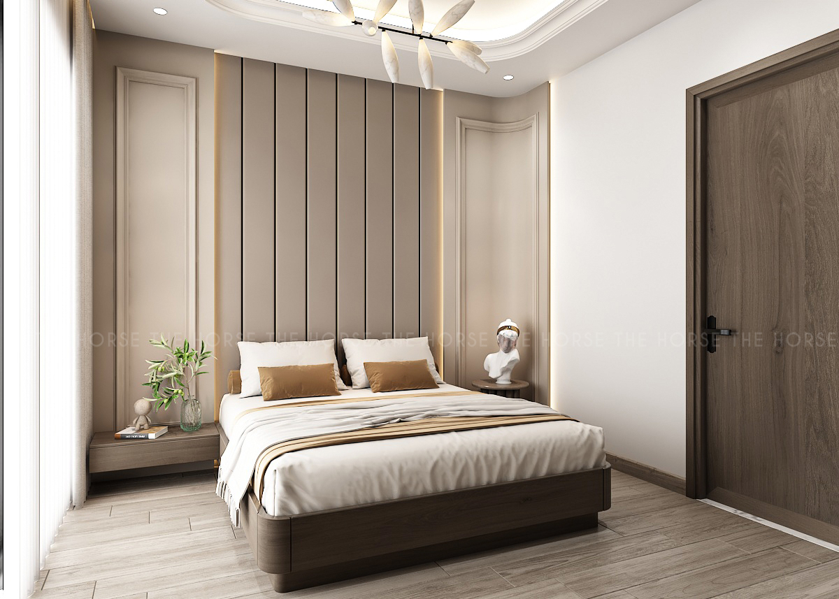 Phòng ngủ master Bối House