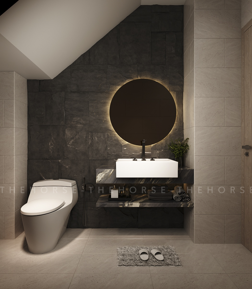 WC tầng trệt Dining Villa